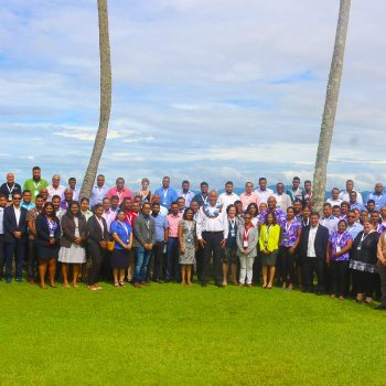 Participants of the 2020 National Conference on Information Technology in Suva.