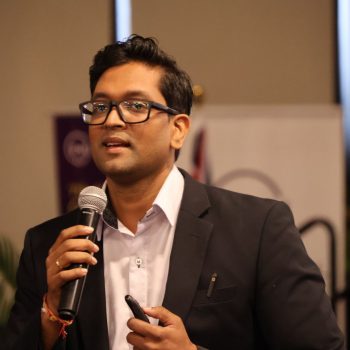 Prashil Kumar presenting on AI Enabled Cyber Threats at the NCIT