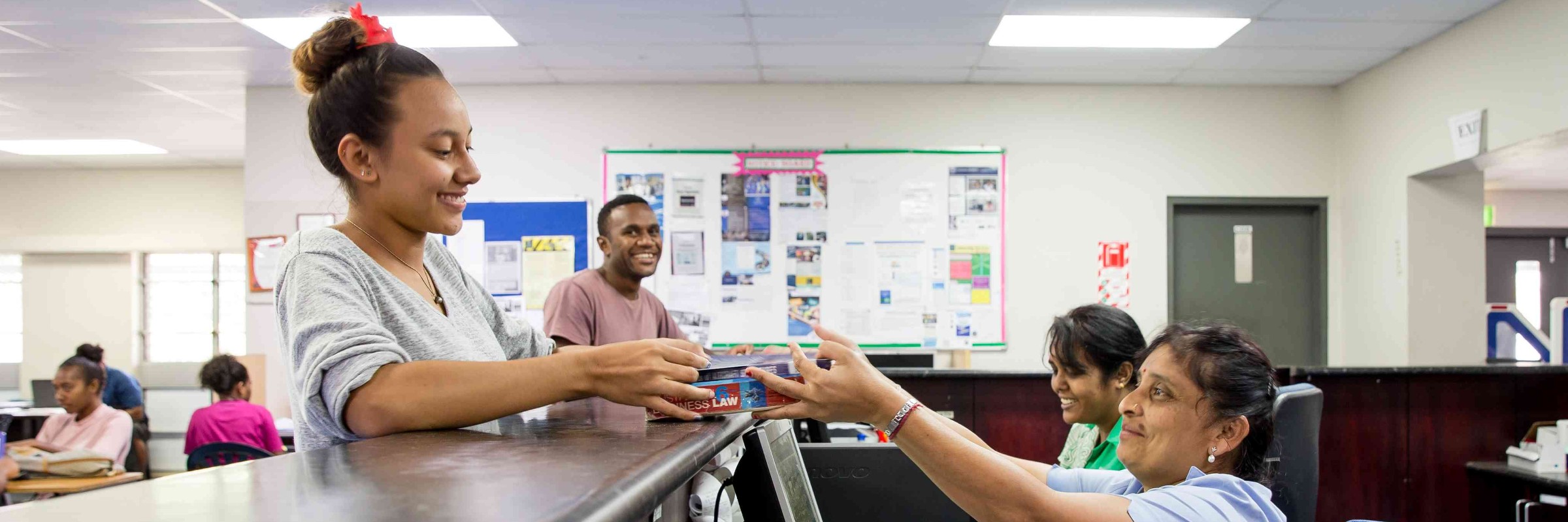 Library Services Banner