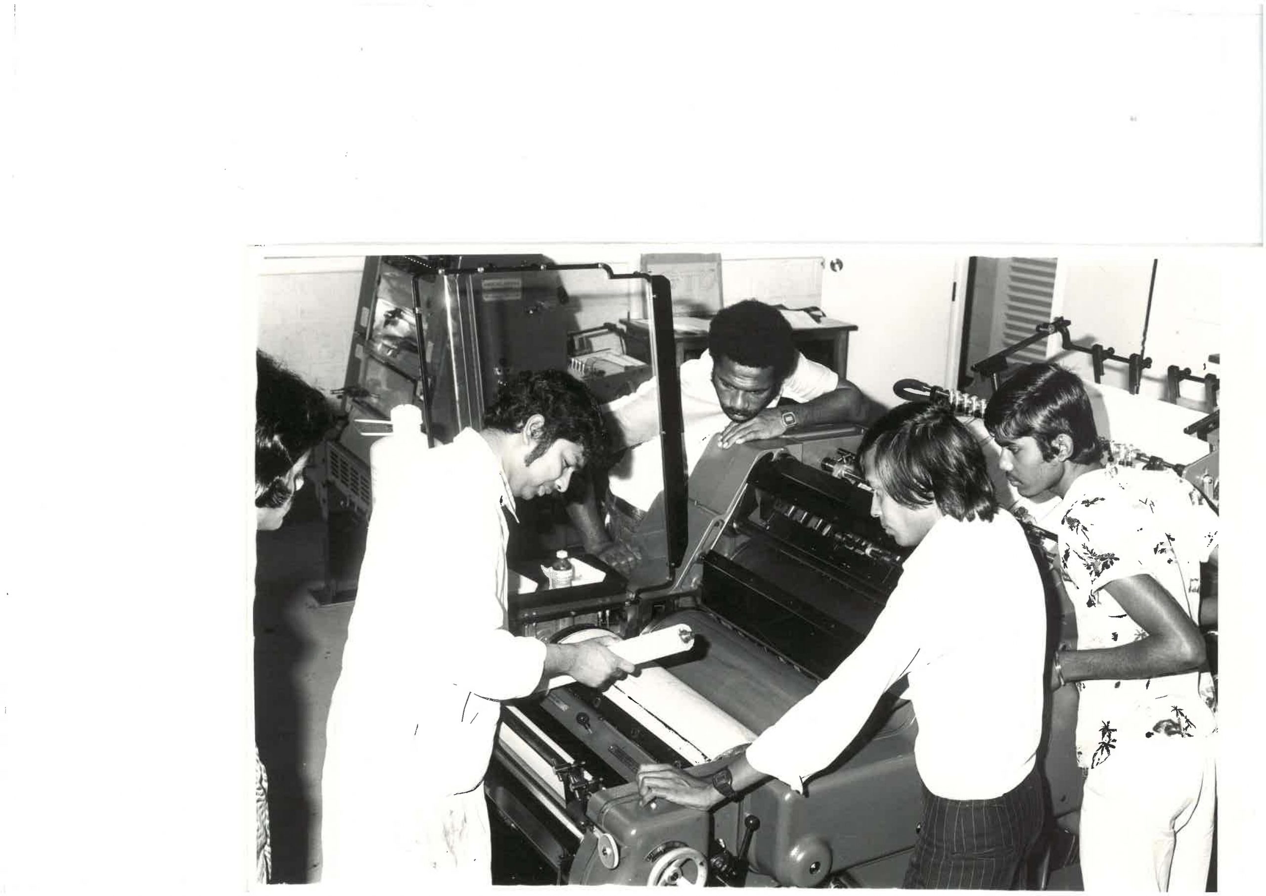 Students during their practical session at Derrick Technical Institute.