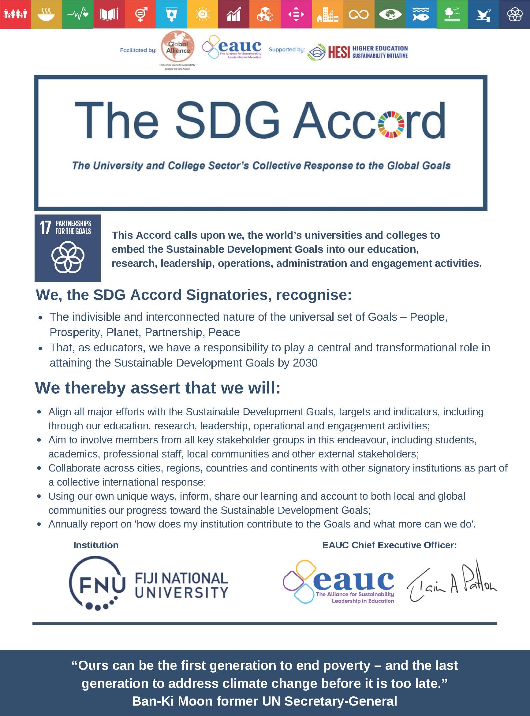 SDG Accord