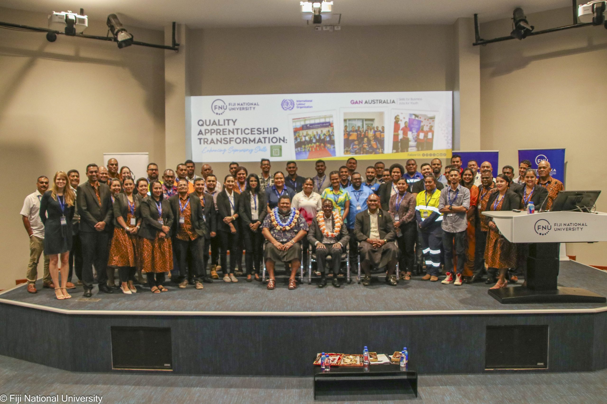 Participants at the official opening of the Inaugural Training Session