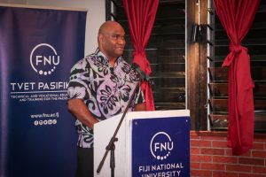 FNU's Pro-Vice Chancellor TVET Dr Isimeli Tagicakiverata