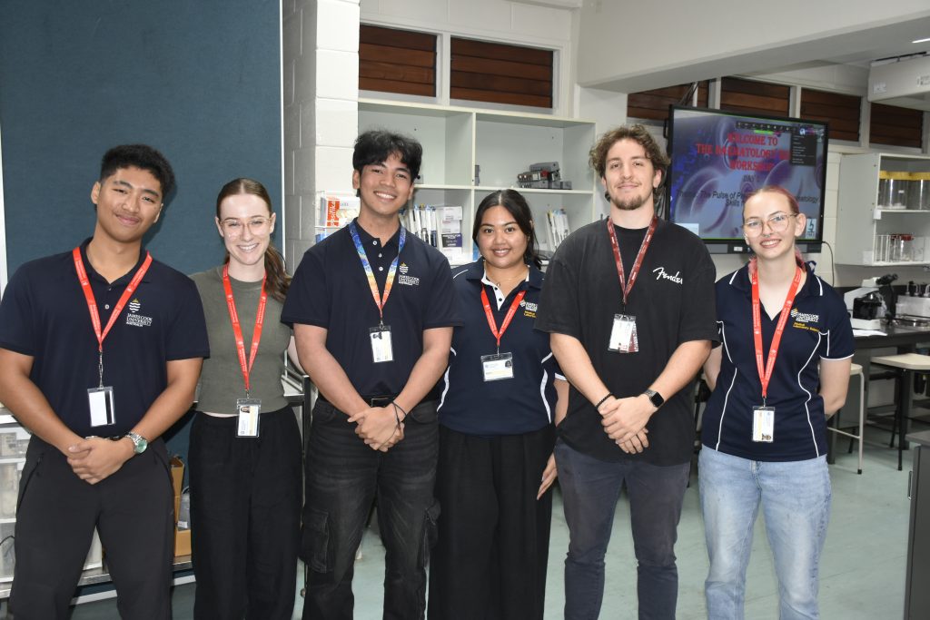 JCU students who are now studying at FNU under the Australian Government's New Colombo Plan
