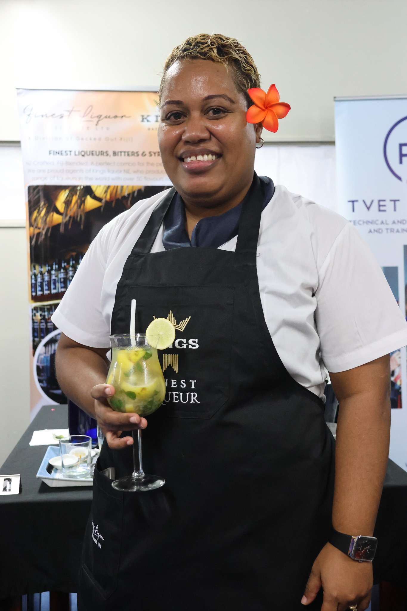 Kadavu native Vika Saku Nabainivalu