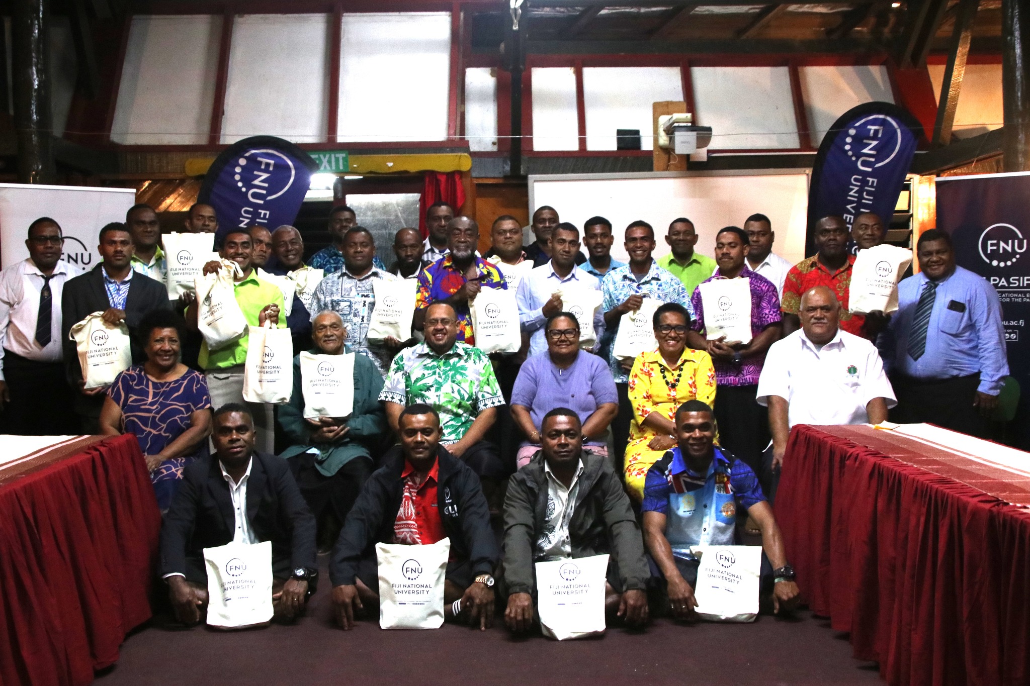 FNU in collaboration with the GCC and the Ministry of iTaukei Affairs launched the Vanua Leadership programme in Nadave.