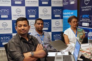 Participants at the Artificial Intelligence (AI) for Business Productivity and Innovation Course, held at the Holiday Inn in Suva.