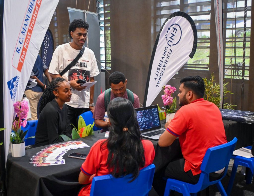 Students got the chance to apply for jobs and attachments on the spot at the Careers Fair