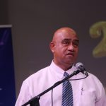 Director Productivity and Innovation, Bob Mitchell at the RRMTVET graduation