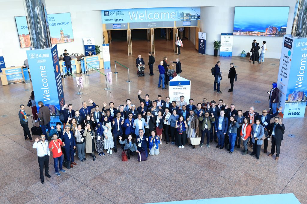 Participants at the ICAAN  84 in Ireland