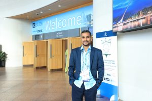 Ashutosh Maharaj at ICANN 84 in Dublin, Ireland
