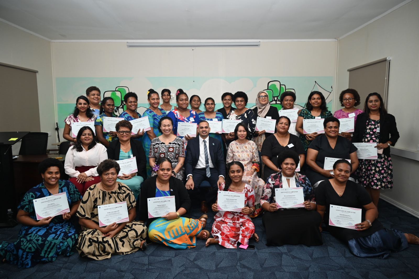 Fiji’s first cohort of the Women’s Leadership and Climate Resilience Training