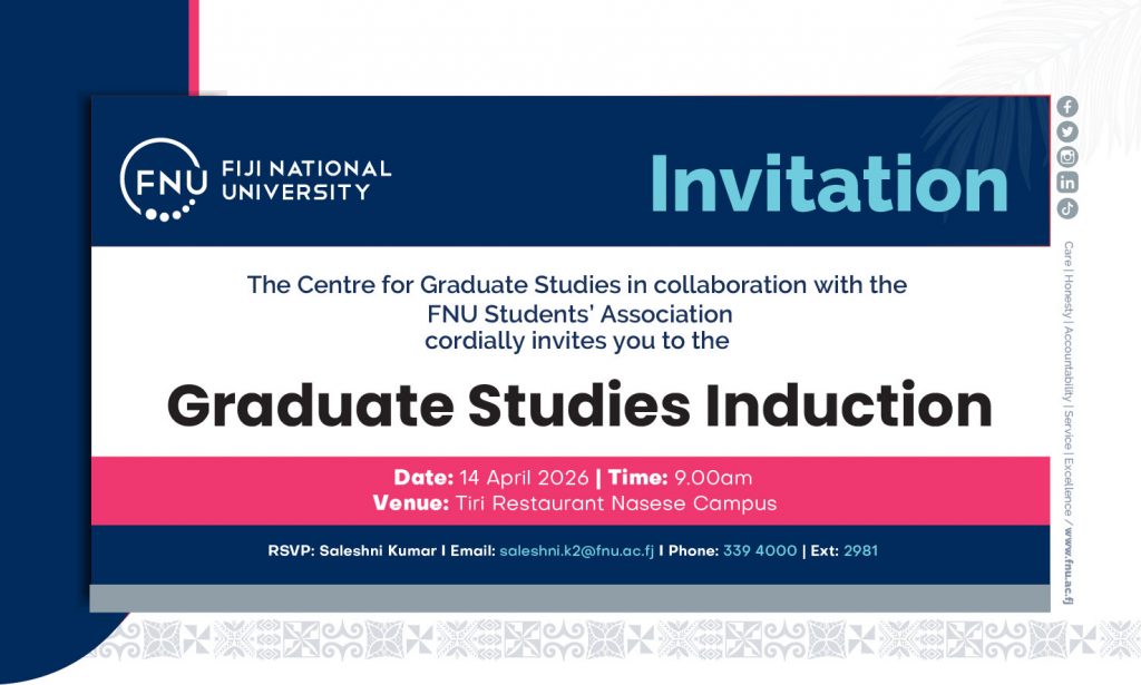 2026 Graduate Studies Induction