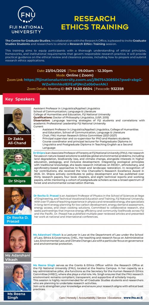 Research Ethics Training