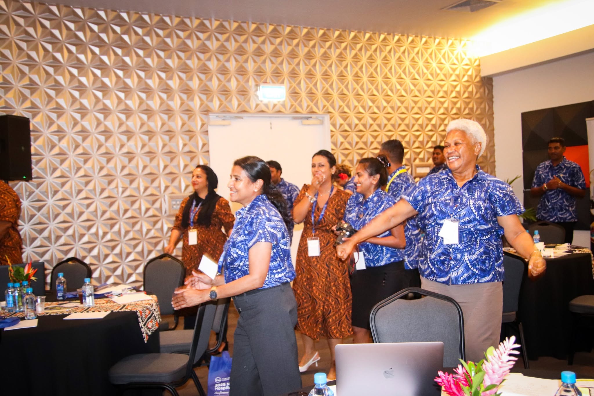 Participants at the 2025 National Hospitality Conference enjoying an engaging session